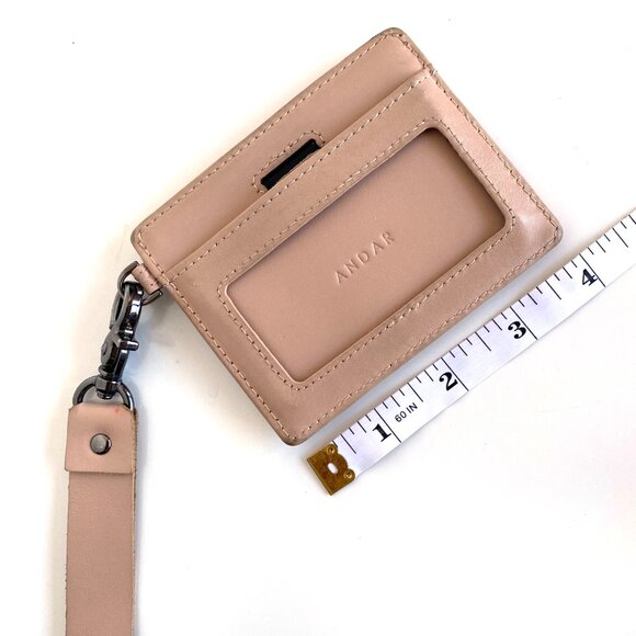 Andar The Denner Wallet Pastel Pink Wristlet Pouch - Picture 4 of 6